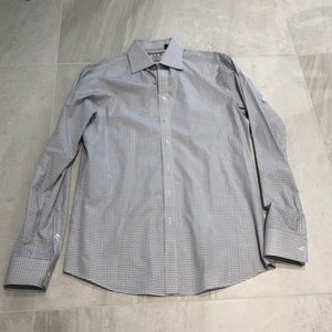 Plaid button down shirt